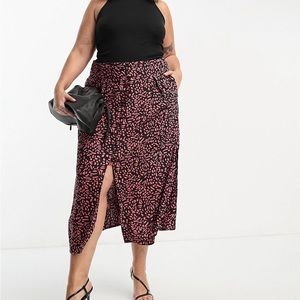 ASOS Curve midi skirt